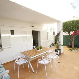Apartamento Casa A 400m De Playa, 3 Habitaciones, 2 Banos Y Jardin, Vera